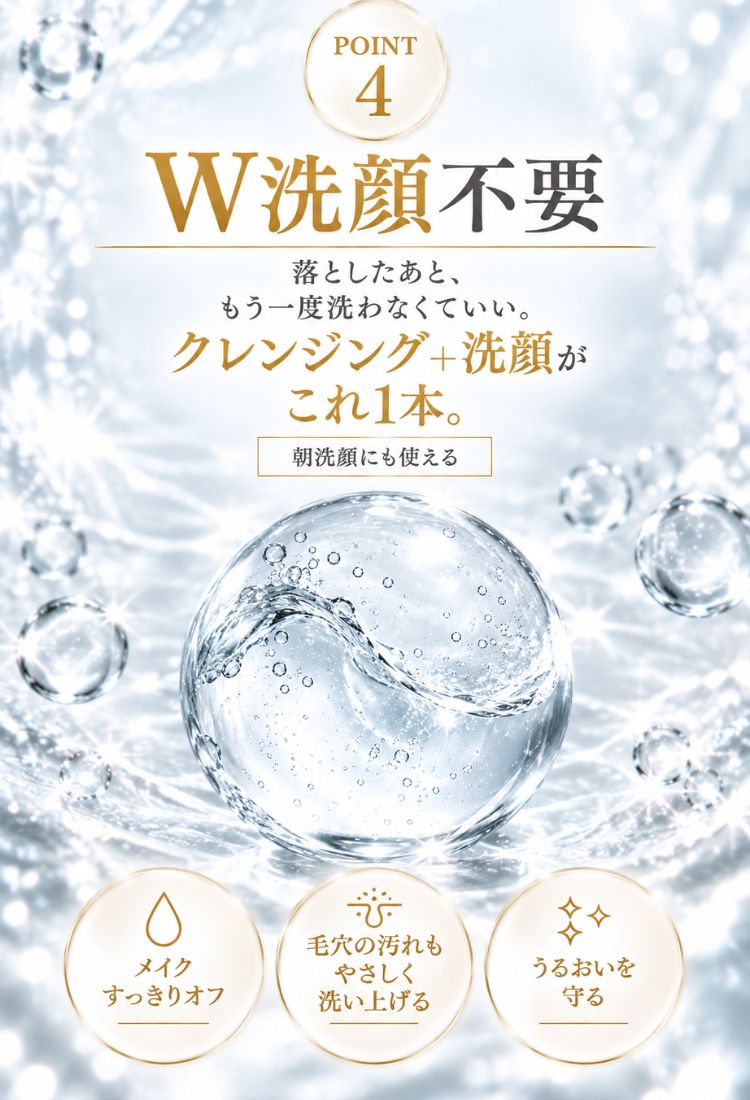 DLクレンジング(クレンジングジェル) | 本物の宝石成分配合の煌めく