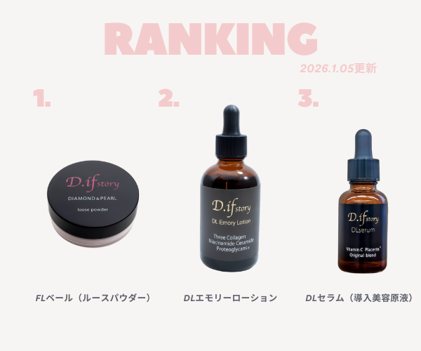 D.if storyDIAMOND&PEARLルースパウダー&DLクレンジング ディフストーリー】最高の輝きを放つ天然のダイヤモンドパウダーを使っ
